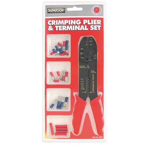 Crimping Plier & Terminal Set 