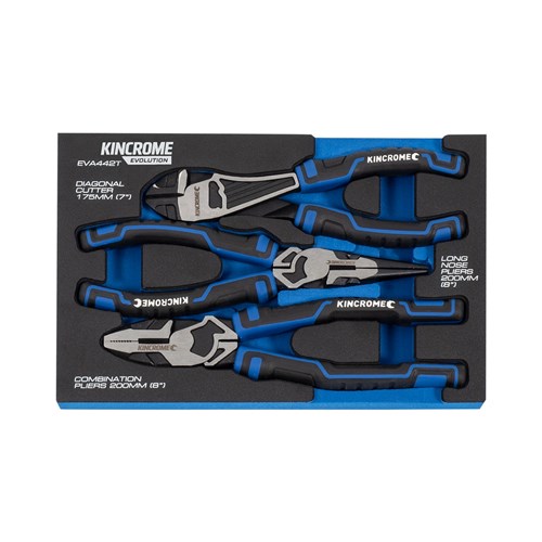 EVOLUTION 3 Piece Pliers EVA Tray