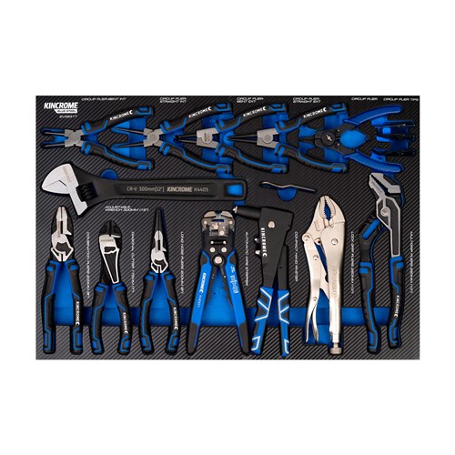 BLUESTEEL® 13 Piece Pliers EVA Tray