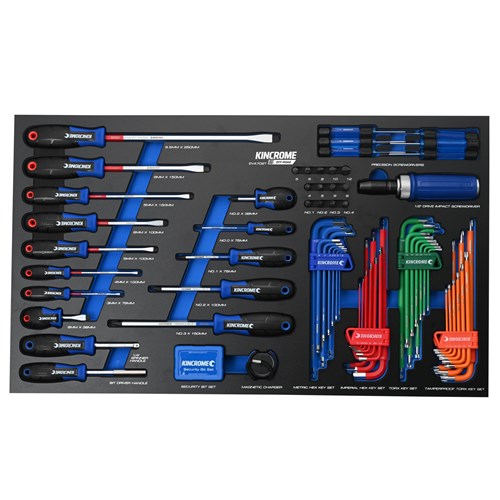 OFF-ROAD 105 Piece TorqueMaster® Screwdrivers & Fastening EVA Tray