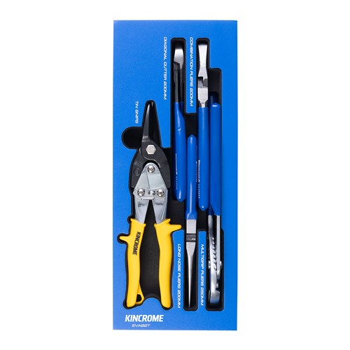 TRUCK BOX 5 Piece Pliers & Tin Snips EVA Tray