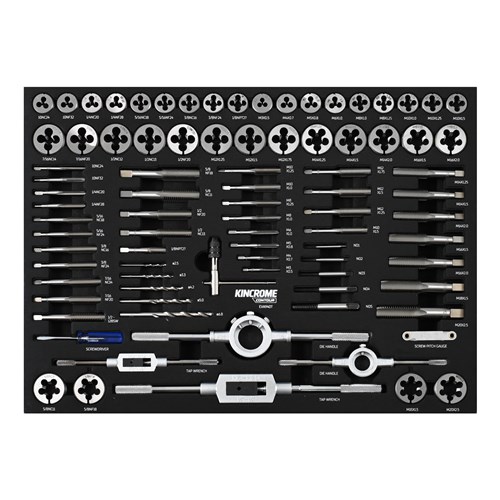 CONTOUR® 87 Piece Tap & Die EVA Tray