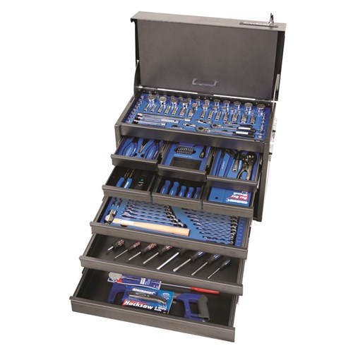 Utility Tool Kit 179 Piece 1/4, 3/8 & 1/2" Drive