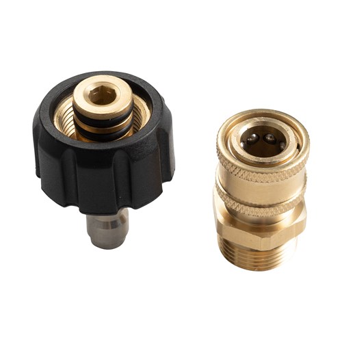 Gun & Hose Anti-Kink Swivel Kit - M22 to 1/4" Quick Connect