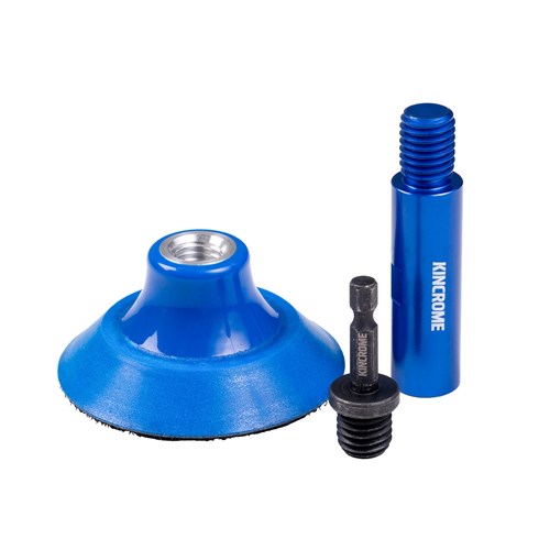 3 Piece Polish Pad Adaptor Set 75mm (3")