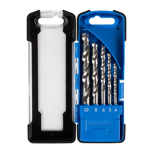 5 Piece HSS Drill Bit Set - Metric
