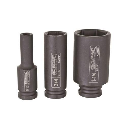 Deep Impact Socket 3/8" 1/2" Drive