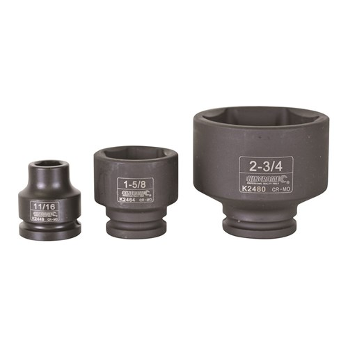 Impact Socket 1" 3/4" Drive