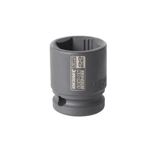 LOK-ON Impact Socket 22mm 1/2" Drive