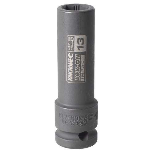LOK-ON Deep Impact Socket 13mm 1/2" Drive