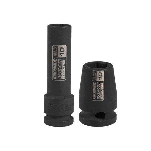 LOK-ON Deep Impact Socket 10mm 3/8" Drive