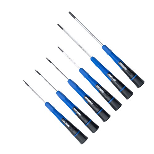 6 Piece Hex Long Precision Screwdriver Set 