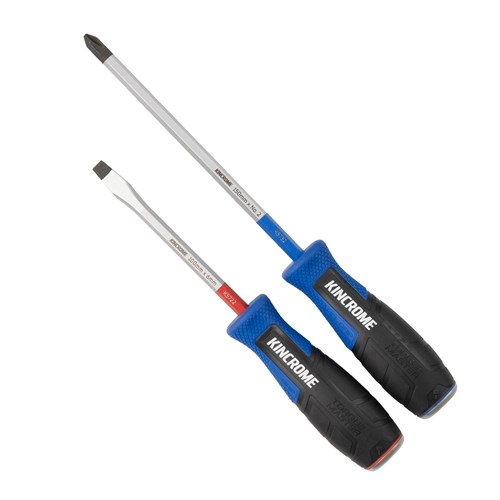 2 Piece Thru Tang Screwdriver Set