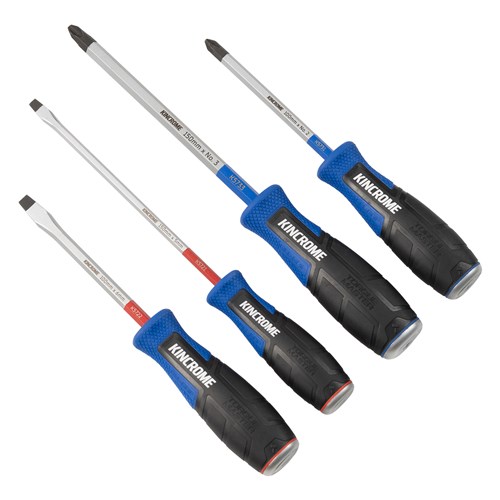 4 Piece Thru Tang Screwdriver Set