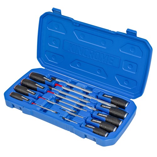 9 Piece Thru Tang Screwdriver Set