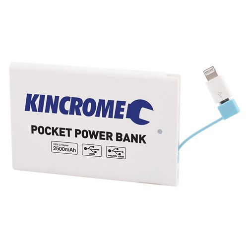 Pocket Power Bank 3.7V/2500mAh