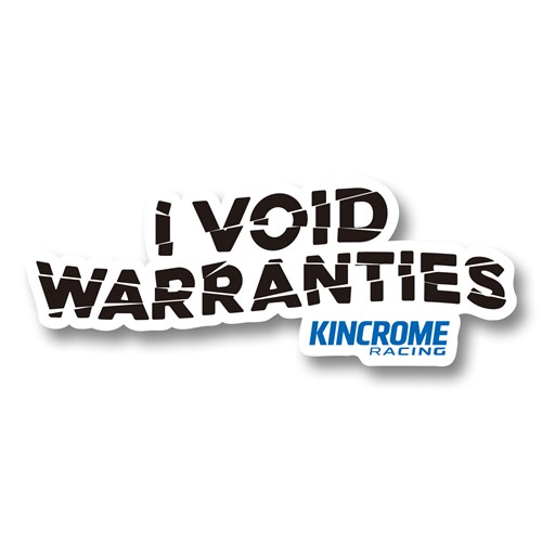 I Void Warranties Sticker