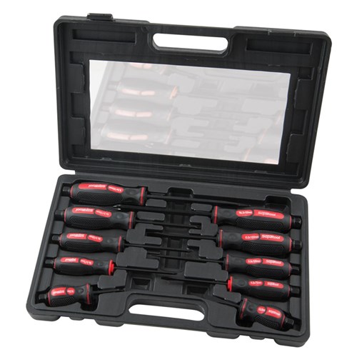 Go Through' Screwdriver Set 10 Piece 