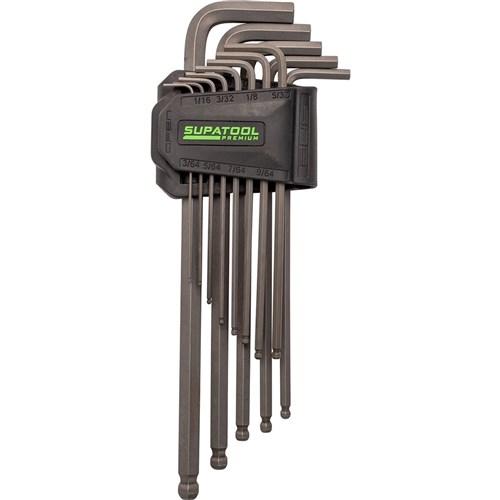 Hex Key Set 13 Piece Imperial 